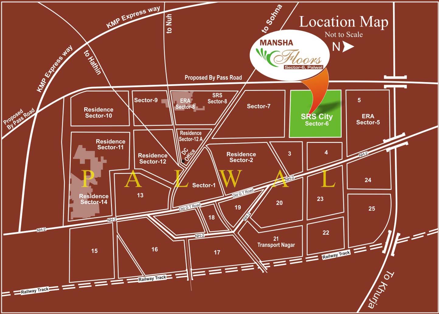 mansha floors location map