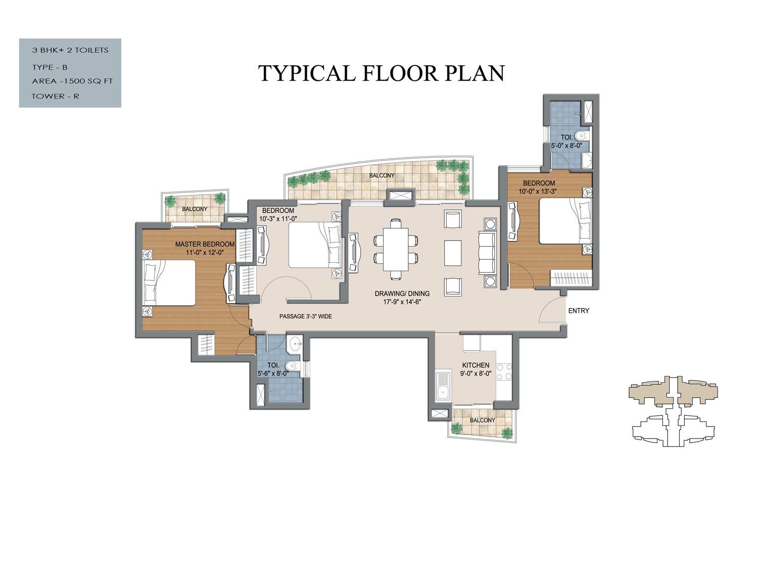 the resort floor plan